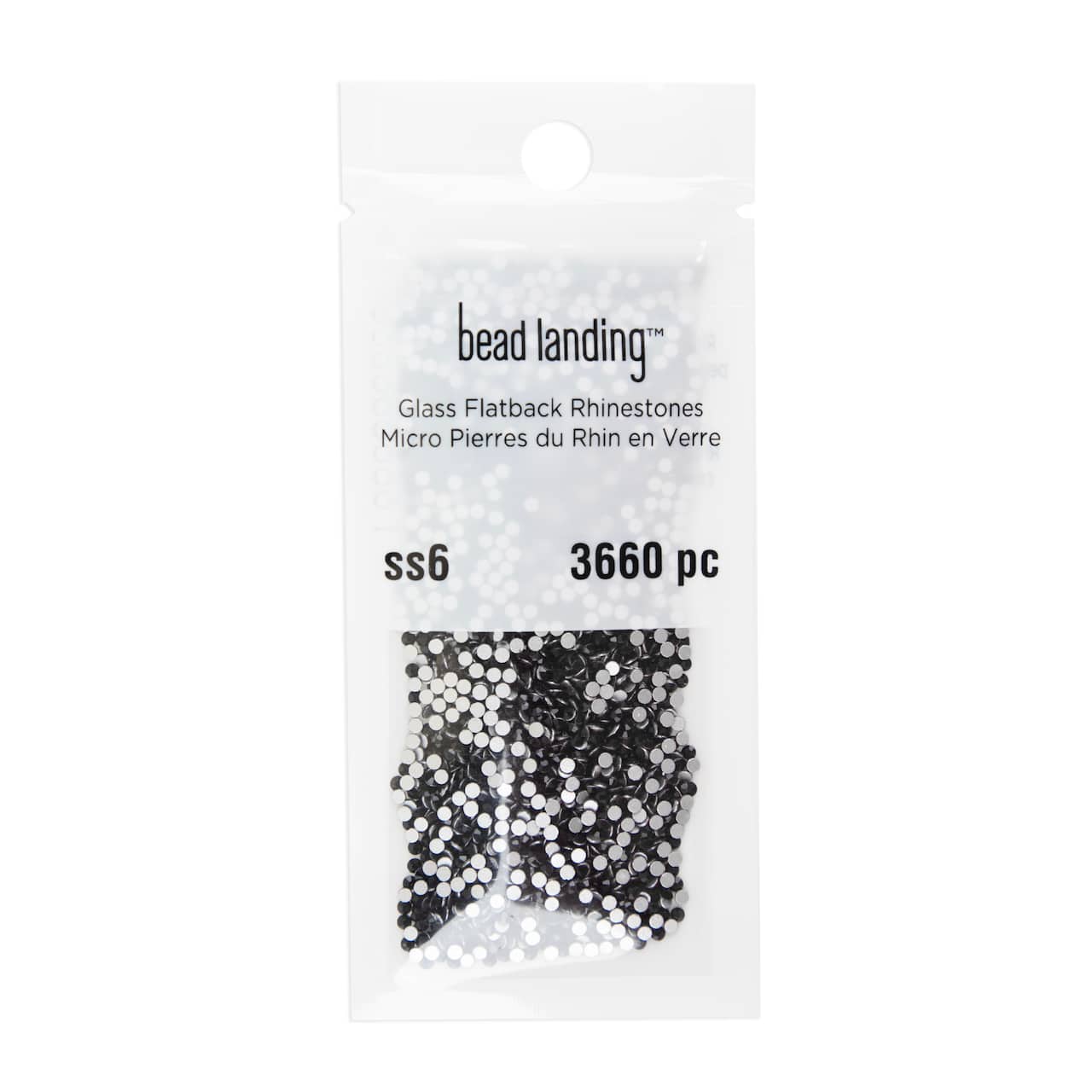 12 Pack: SS6 Glass Flatback Rhinestones by Bead Landing™